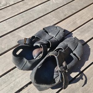 havana joe men’s leather sandals size 11